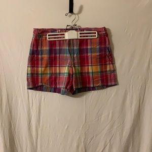 Polo Ralph Lauren multicolored madras plaid shorts
